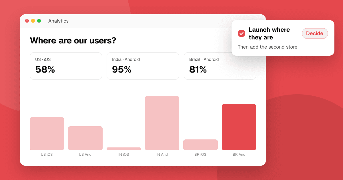 Illustration for the guide “Should you launch on Android or iOS first? How indie developers decide”